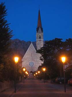 St. Laurentius, the parish church of Schaan
