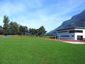 Blumenau sports complex in Triesen, Liechtenstein