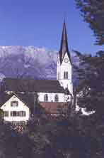 The parish church in Eschen
