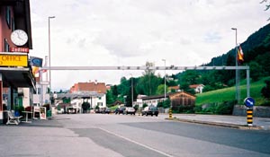 The main border between Liechtenstein and Austria