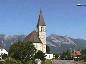 Ruggell's parish church